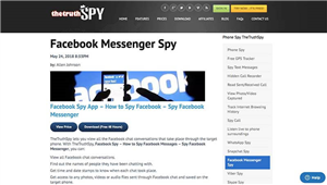 Facebook Page Spy