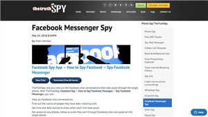Spyware for Facebook